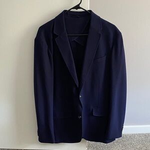 Elegant Midnight Blue Men's Blazer